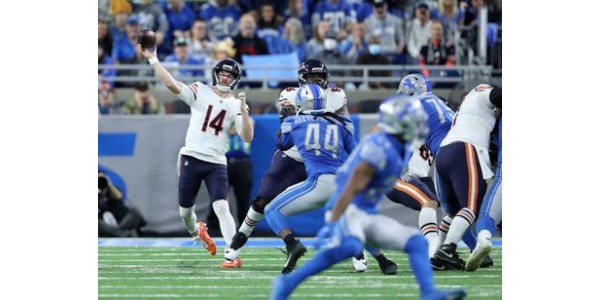 Chicago Bears derrotó a Detroit Lions por dos puntos